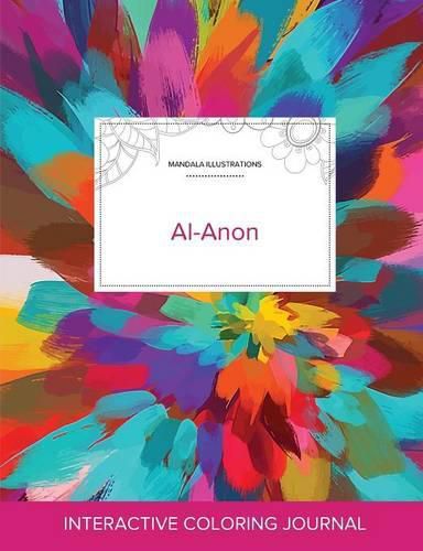 Cover image for Adult Coloring Journal: Al-Anon (Mandala Illustrations, Color Burst)