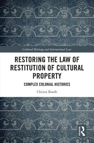 Cover image for Restoring the Law of Restitution of Cultural Property