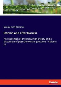 Cover image for Darwin and after Darwin