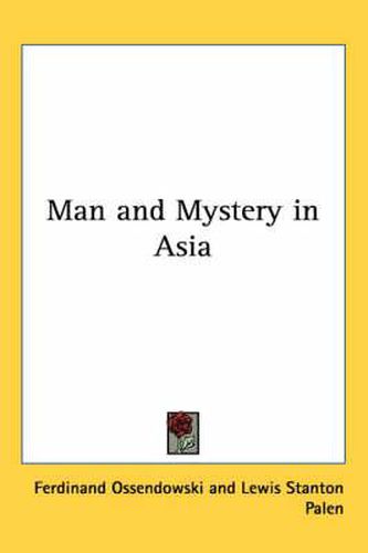 Cover image for Man and Mystery in Asia