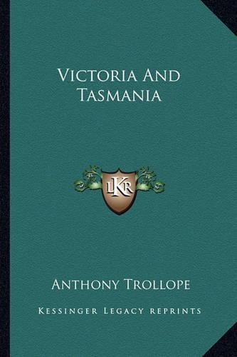 Cover image for Victoria and Tasmania