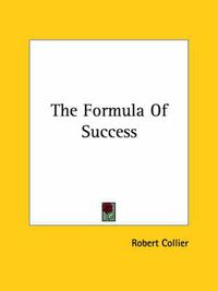 Cover image for The Formula of Success