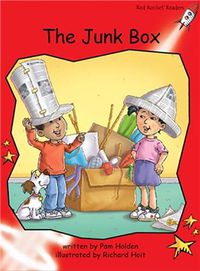 Cover image for Red Rocket Readers: Early Level 1 Fiction Set B: The Junk Box Big Book Edition (Reading Level 4/F&P Level B)