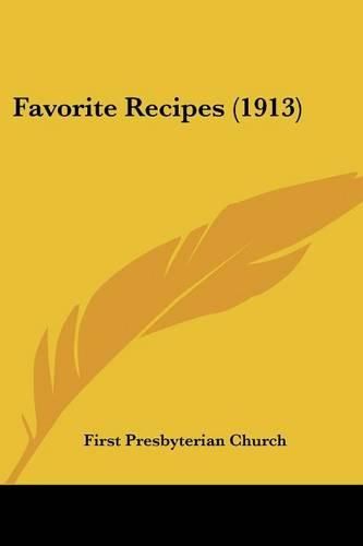 Favorite Recipes (1913)