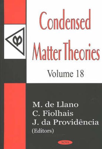 Cover image for Condensed Matter Theories, Volume 18