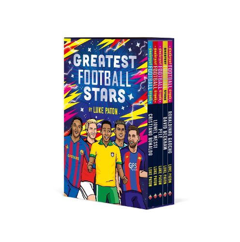 Cover image for The Greatest Football Stars 5 Book Collection