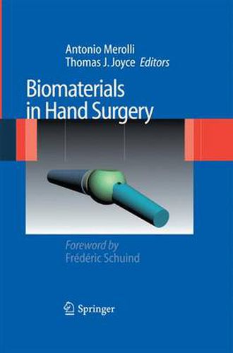 Cover image for Biomaterials in Hand Surgery
