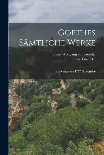 Cover image for Goethes Saemtliche Werke