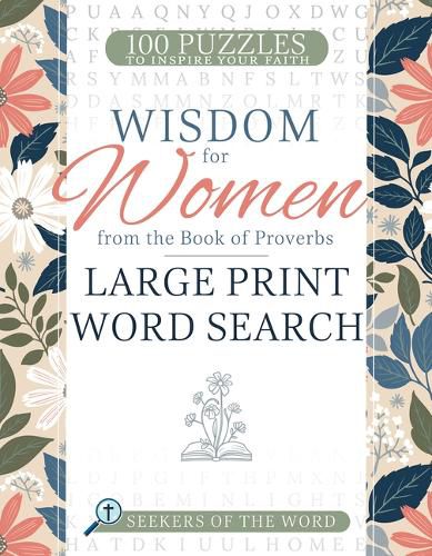 Cover image for Wisdom for Women from the Book of Proverbs Large Print Word Search