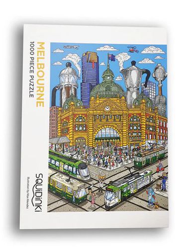 Cover image for Flinders St Station 1000 Piece Puzzle
