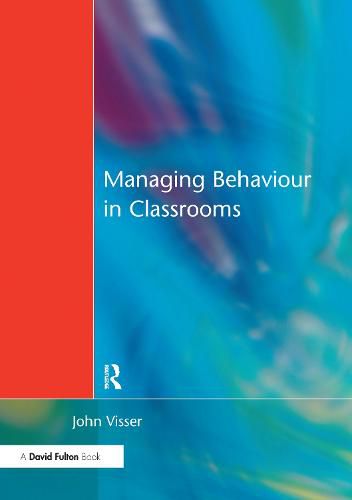 Cover image for Managing Behaviour in Classrooms