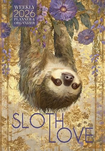 Cover image for Sloth Love 2026 Weekly Planner and Organizer