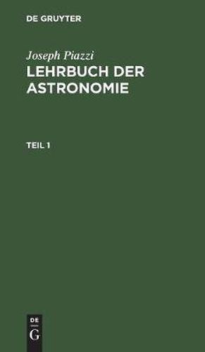 Cover image for Lehrbuch der Astronomie