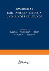 Cover image for Ergebnisse der Inneren Medizin und Kinderheilkunde: Neue Folge