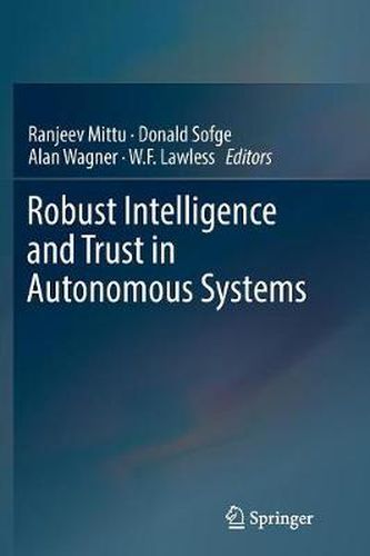 Cover image for Robust Intelligence and Trust in Autonomous Systems