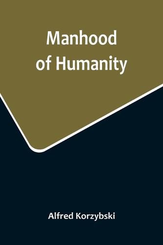 Cover image for Manhood of Humanity