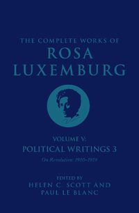 Cover image for The Complete Works of Rosa Luxemburg Volume V