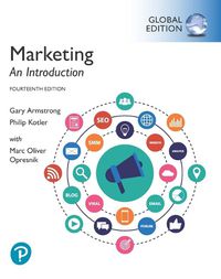 Cover image for Marketing: An Introduction + MyLab Marketing with Pearson eText, Global Edition