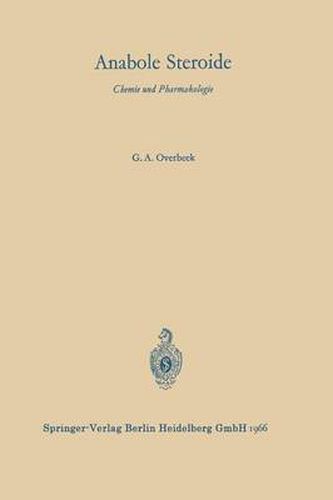 Cover image for Anabole Steroide: Chemie Und Pharmakologie