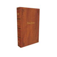 Cover image for KJV, Thinline Bible, Large Print, Vintage Series, Leathersoft, Tan, Red Letter, Comfort Print: Holy Bible, King James Version