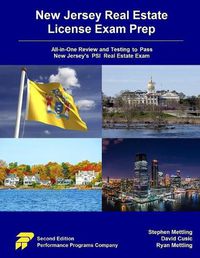 Cover image for New Jersey Real Estate License Exam Prep: All-in-One Review and Testing to Pass New Jersey's PSI Real Estate Exam