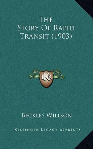 The Story of Rapid Transit (1903)