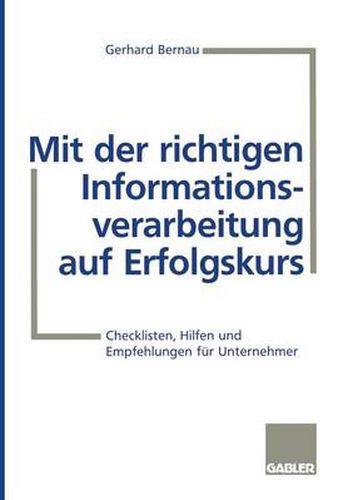 Cover image for Mit der Richtigen Informationsverarbeitung auf Erfolgskurs