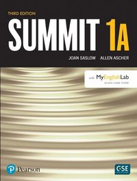 Cover image for Summit Level 1 Student Book Split A w/ MyLab English