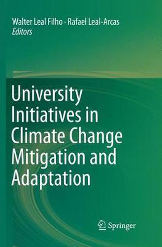 Cover image for University Initiatives in Climate Change Mitigation and Adaptation