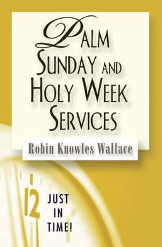 Cover image for Palm Sunday and Holy Week Services