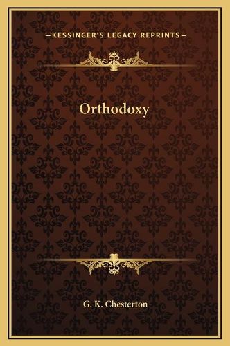 Cover image for Orthodoxy