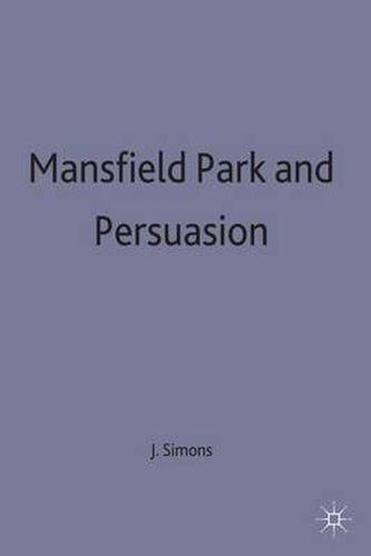 Cover image for Mansfield Park and Persuasion