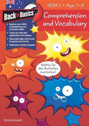 Cover image for Back to Basics - Comprehension and Vocabulary Year 2