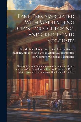 Cover image for Bank Fees Associated With Maintaining Depository, Checking, and Credit Card Accounts