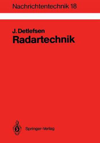 Cover image for Radartechnik: Grundlagen, Bauelemente, Verfahren, Anwendungen