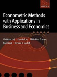 Cover image for Econometric Methods with Applications in Business and Economics