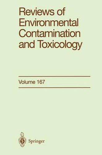 Cover image for Reviews of Environmental Contamination and Toxicology: Continuation of Residue Reviews