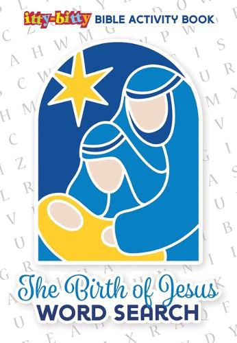 Cover image for The Birth of Jesus Word Search: Itty-Bitty Bible Activity Book (Pk of 6)