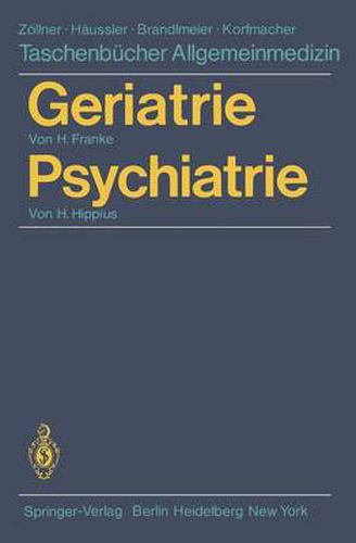 Geriatrie Psychiatrie