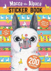 Cover image for Macca the Alpaca Sticker Book