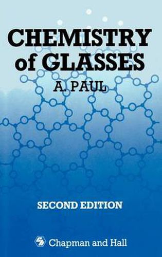 Cover image for Chemistry of Glasses