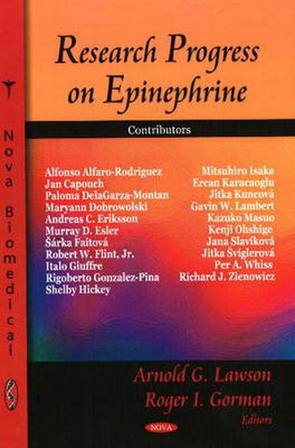 Cover image for Research Progress on Epinephrine