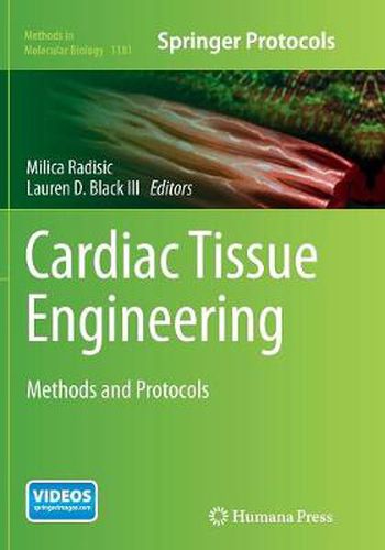Cover image for Cardiac Tissue Engineering: Methods and Protocols