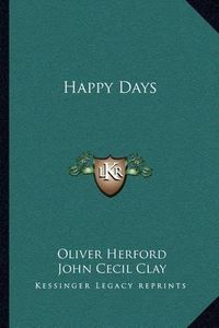 Cover image for Happy Days