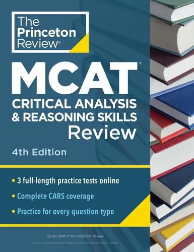Cover image for Princeton Review MCAT Critical Analysis and Reasoning Skills Review, 4th Edition