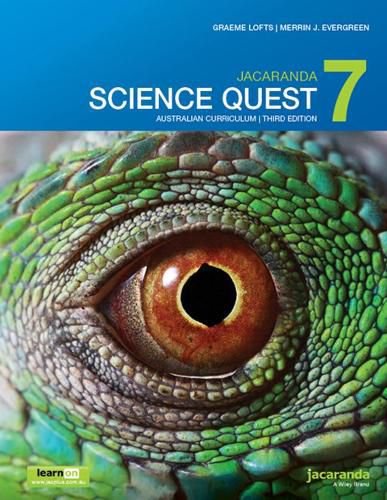 Jacaranda Science Quest 7 Australian Curriculum 3e learnON & print