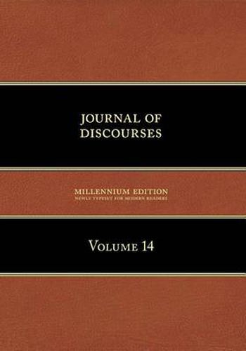 Cover image for Journal of Discourses, Volume 14