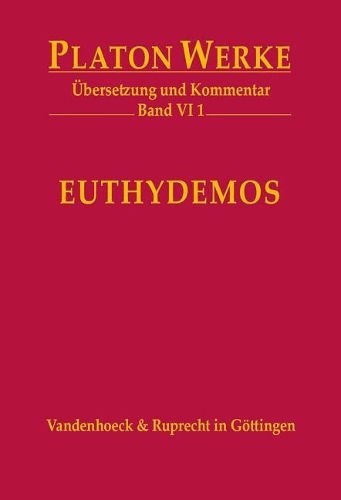 Cover image for Euthydemos: Ubersetzung Und Kommentar