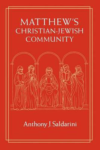 Cover image for Matthew's Christian-Jewish Community