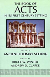 Cover image for The Book of Acts in its Ancient Literary Setting